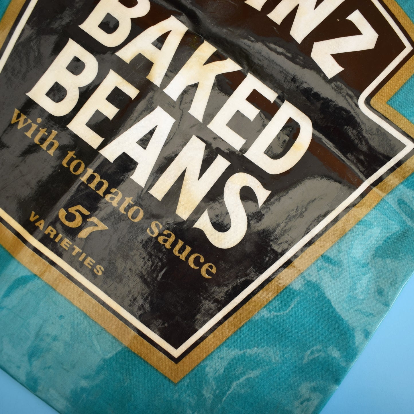 Vintage 1970s Vinyl Shopping Bag - Heinz Beans