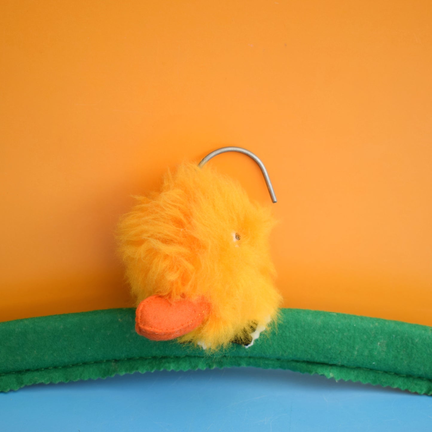 Vintage 1960s Childs Clothes Hanger - Fluffy Duck