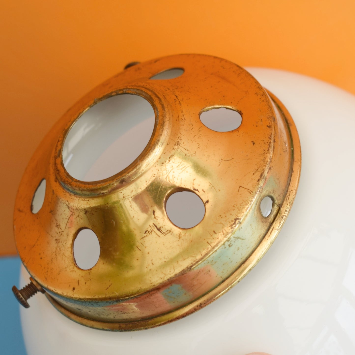 Vintage 1960s Glass Light Shades - Various