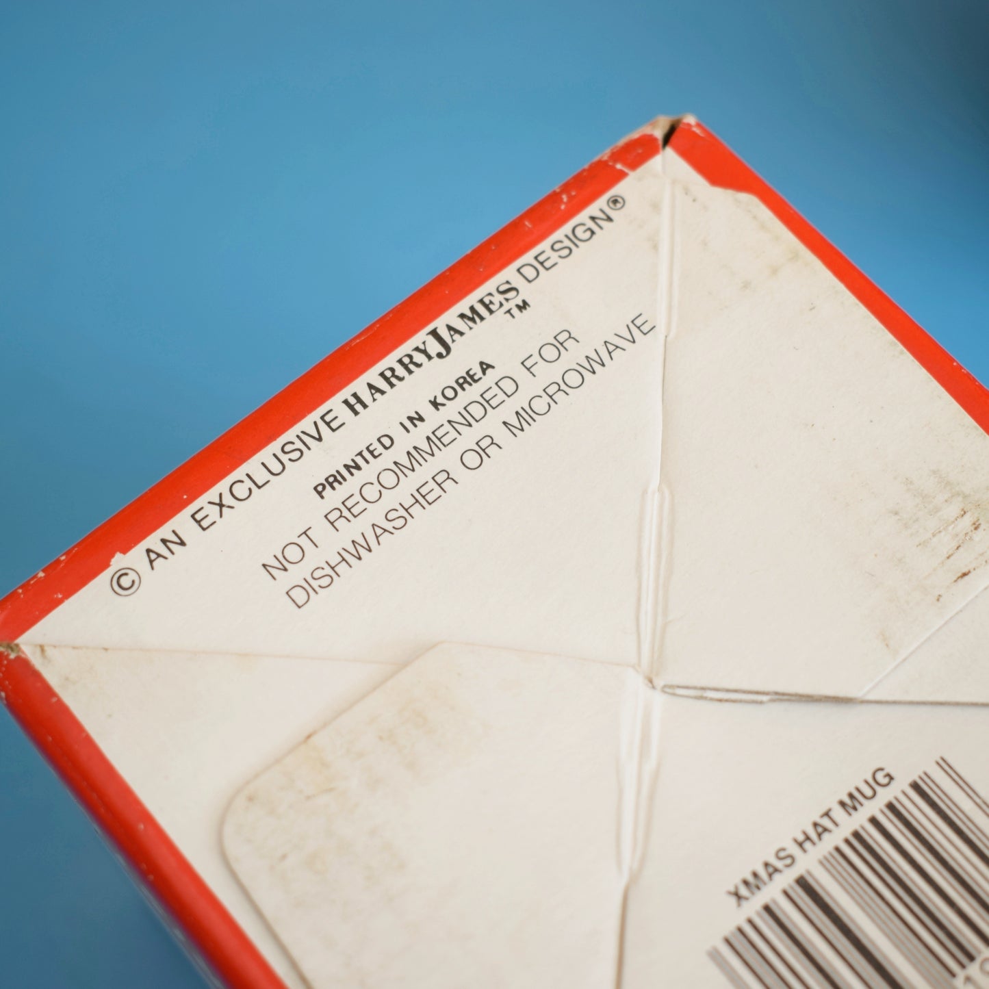 Vintage 1980s Christmas Bear Mug - Boxed