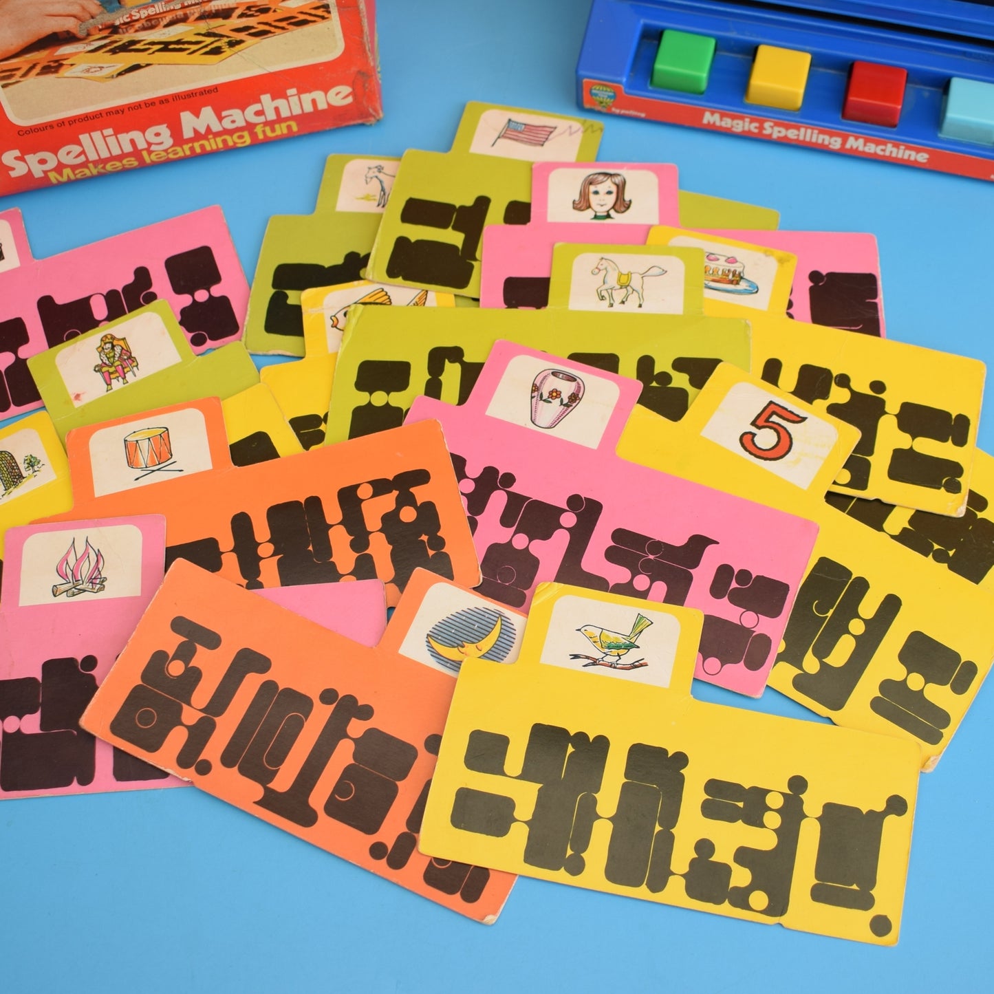 Vintage 1960s Discovery Time- Magic Spelling Machine