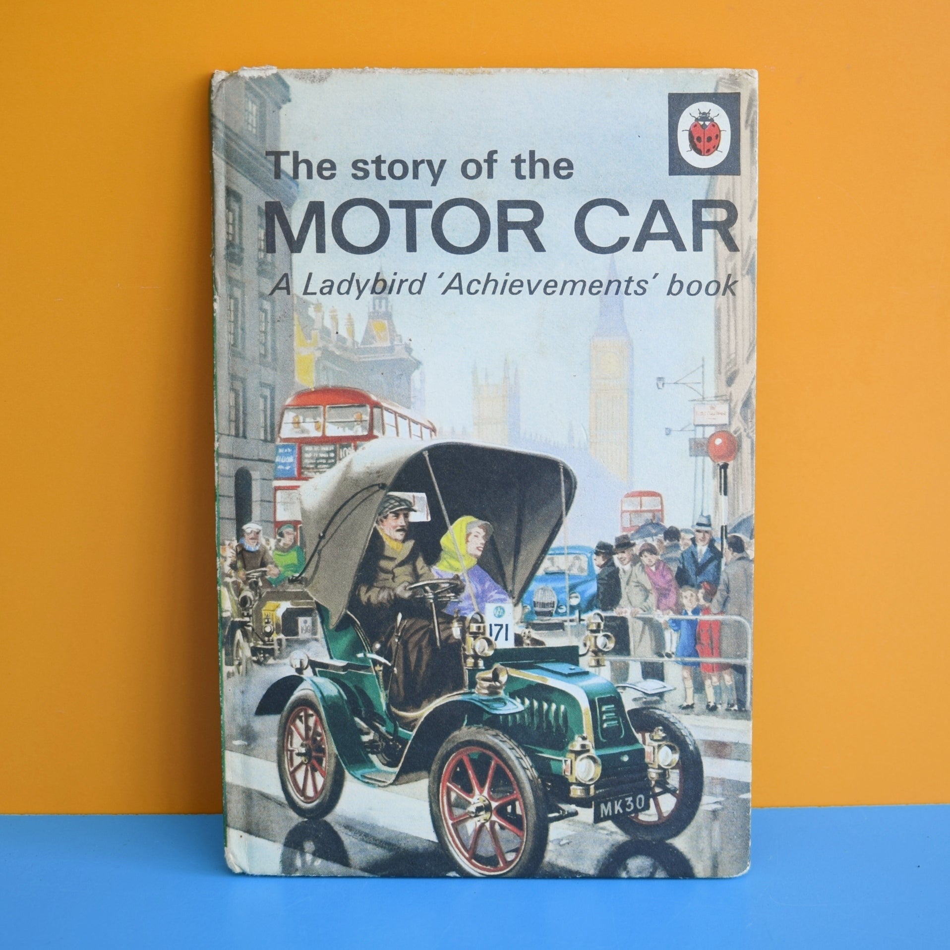 洋書 1960-85 Technical Data for Old Cars Vintage 1960s Ladybird Book - The Story Of The Motor Car