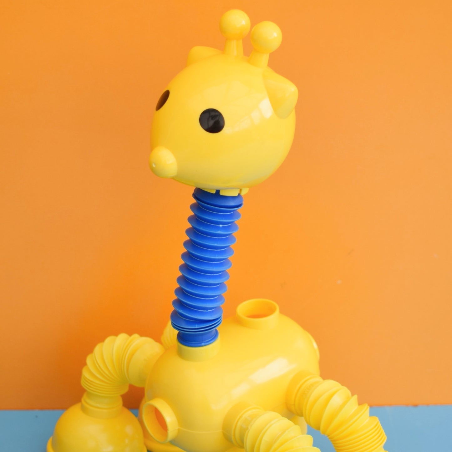 Vintage 1980s Popoids Plastic Play Zoo Set