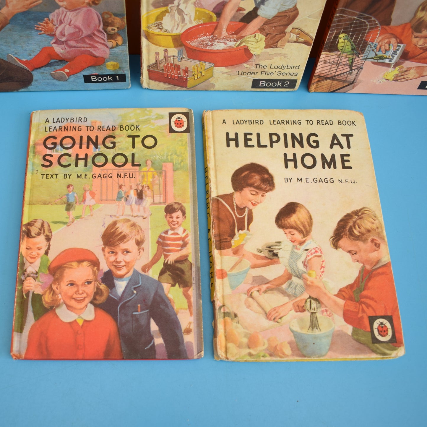 Vintage Ladybird Books - Learning To Read by Pineapple Retro