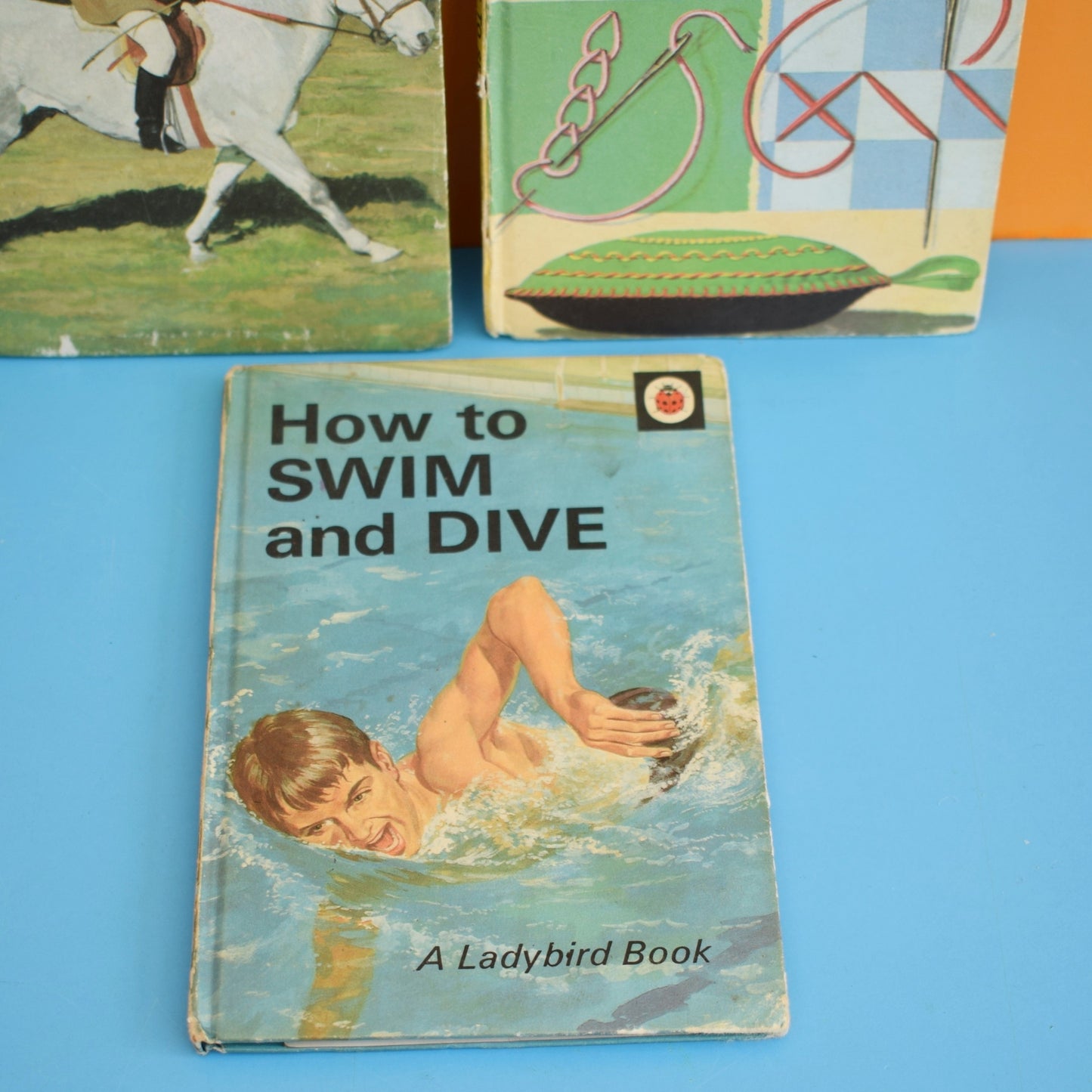 Vintage Ladybird Books - Learning to Sew / Ride / Swim