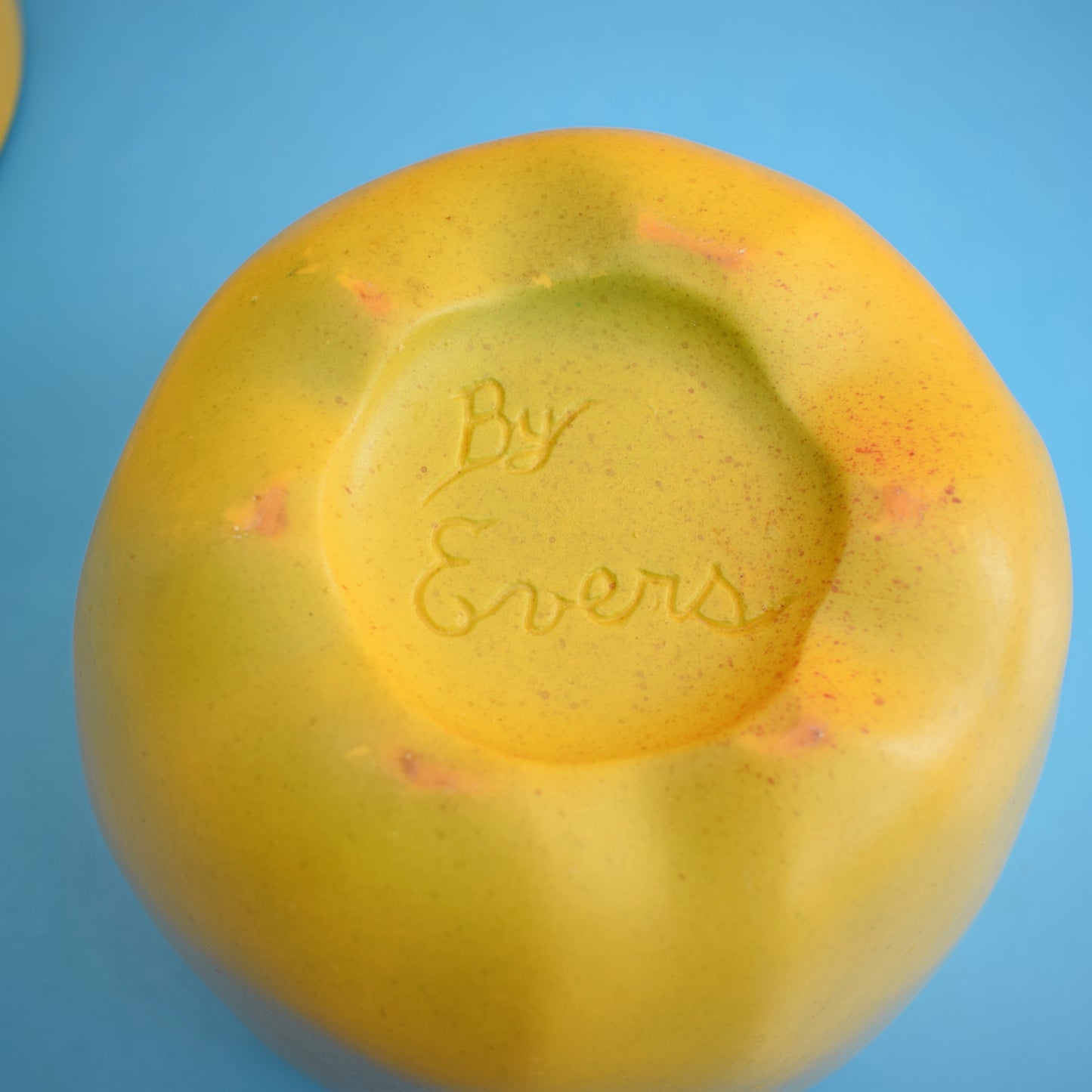 Vintage 1960s Plastic Apple Ice Bucket With Babies