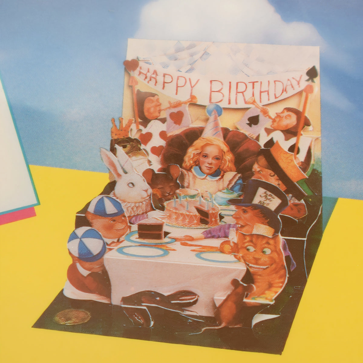 Vintage 1990s Greeting Cards - Pop Shots - Happy Birthday by Pineapple retro