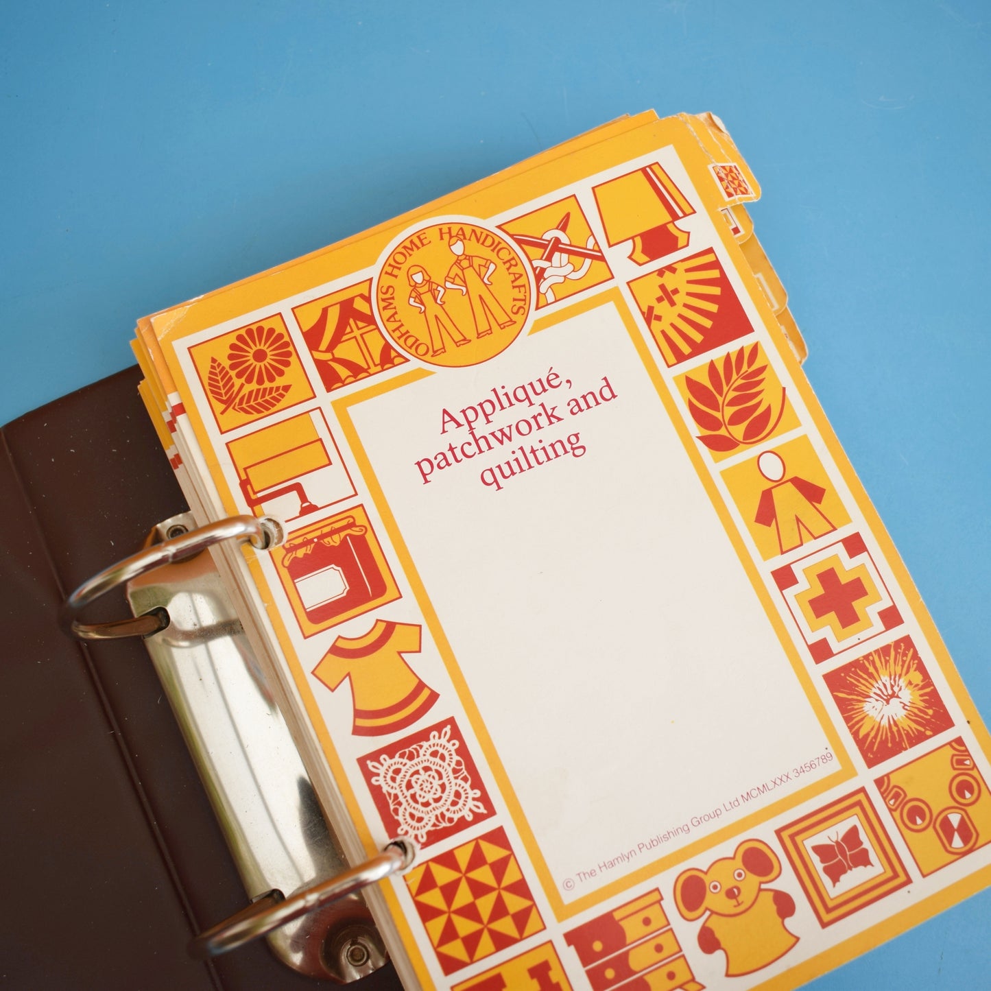 Vintage 1970s Odhams Home Handicrafts Folder