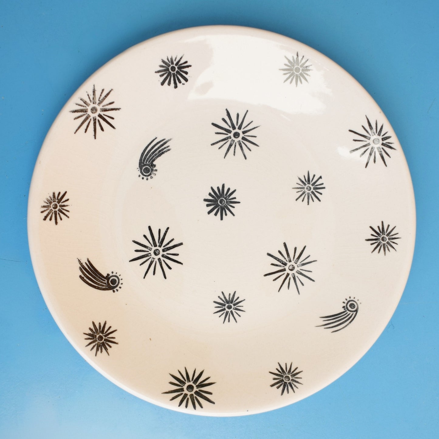 Vintage 1960s Washington Pottery Tea Plates - Astro x2