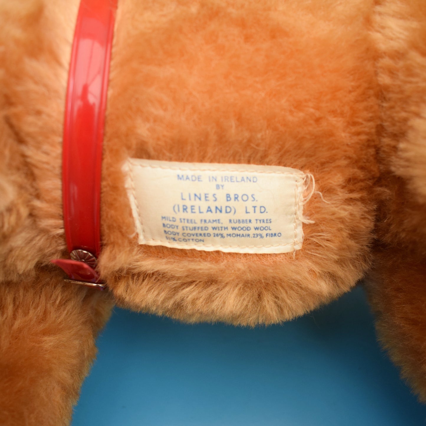 Vintage 1960s Horse With Wheels - Triang Toys - Mohair