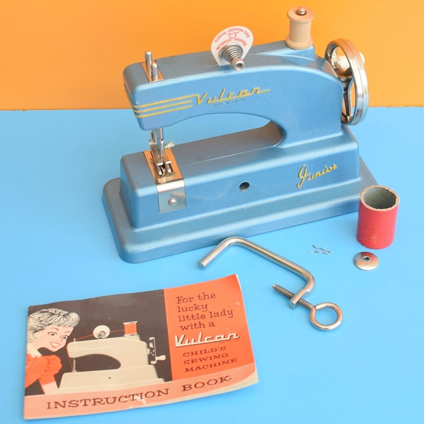 Vintage 1950s Vulcan Junior Sewing Machine