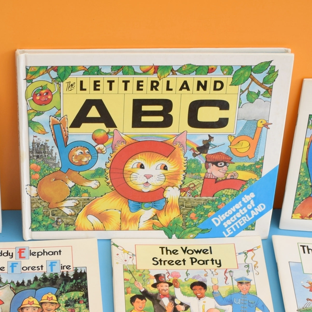 Vintage 1980s Book Set - Letterland x20 by Pineapple Retro