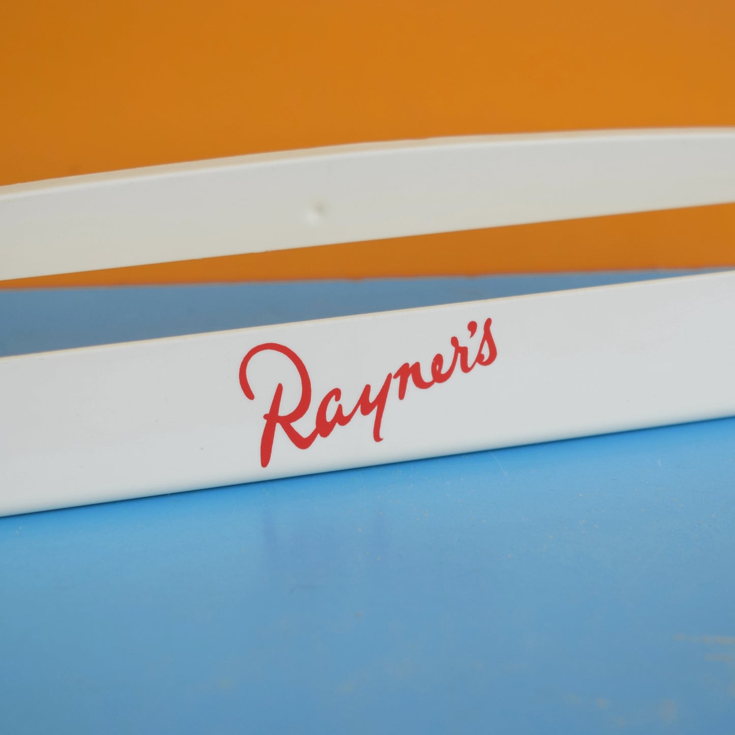 Vintage 1970s Plastic Shelf / Rack - Rayners Food Colourings