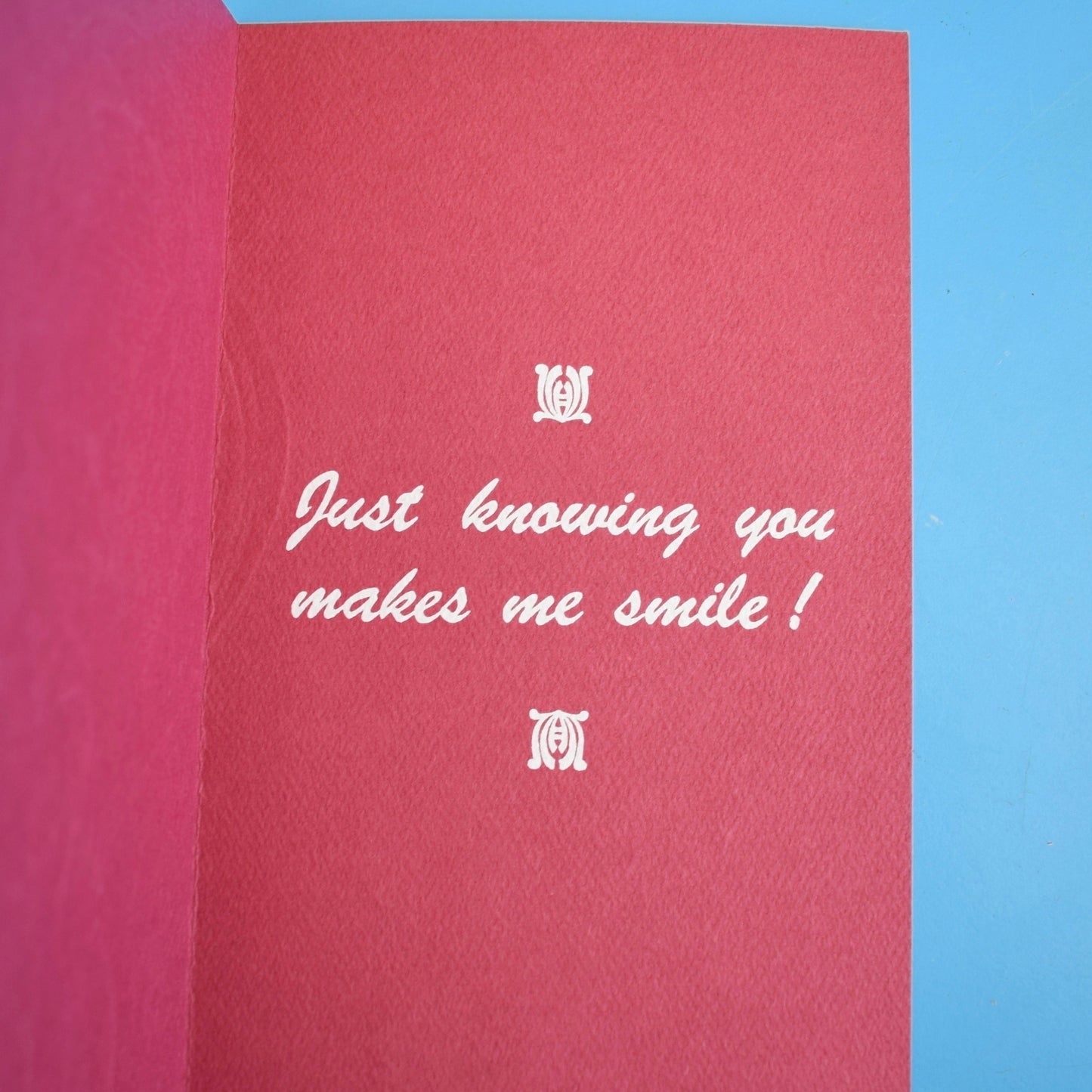 Vintage 1970s Greeting card - American Girl With A Bird