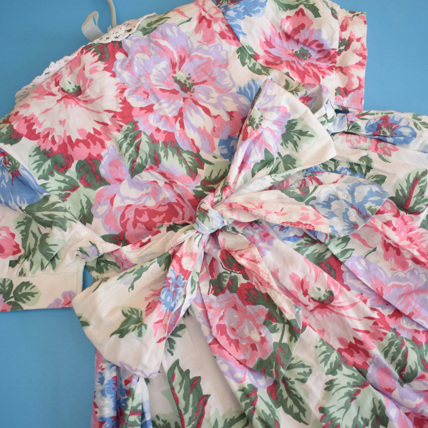 Vintage 1980s Girls Baby Dress- Florals BHS Aged 2