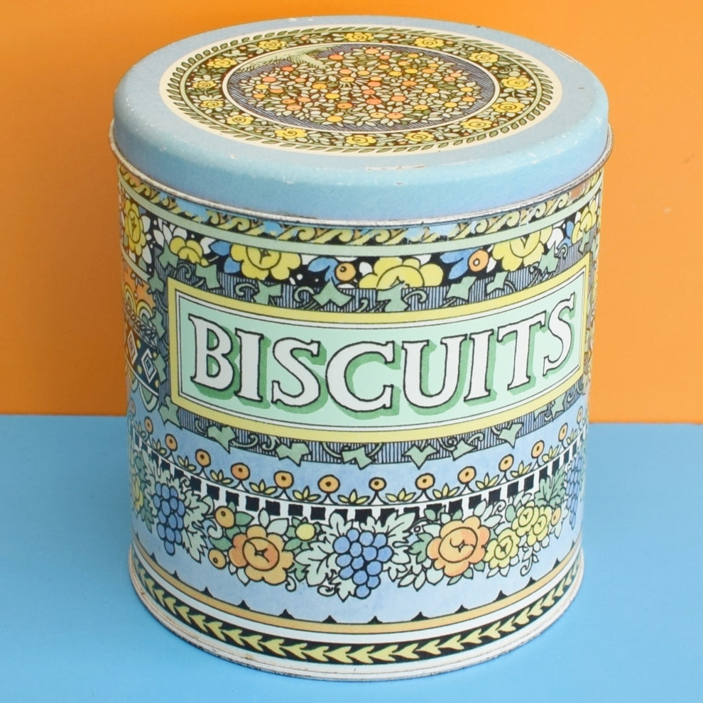 Vintage 1990s Metal Tin - National Trust - Pat Albeck by Pineapple Retro