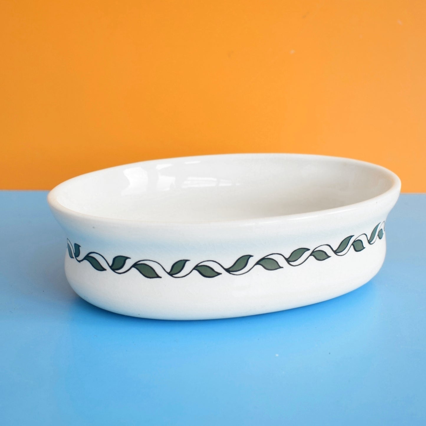 Vintage 1970s Soap Dish - Taunton Vale - Blue by Pineapple Retro