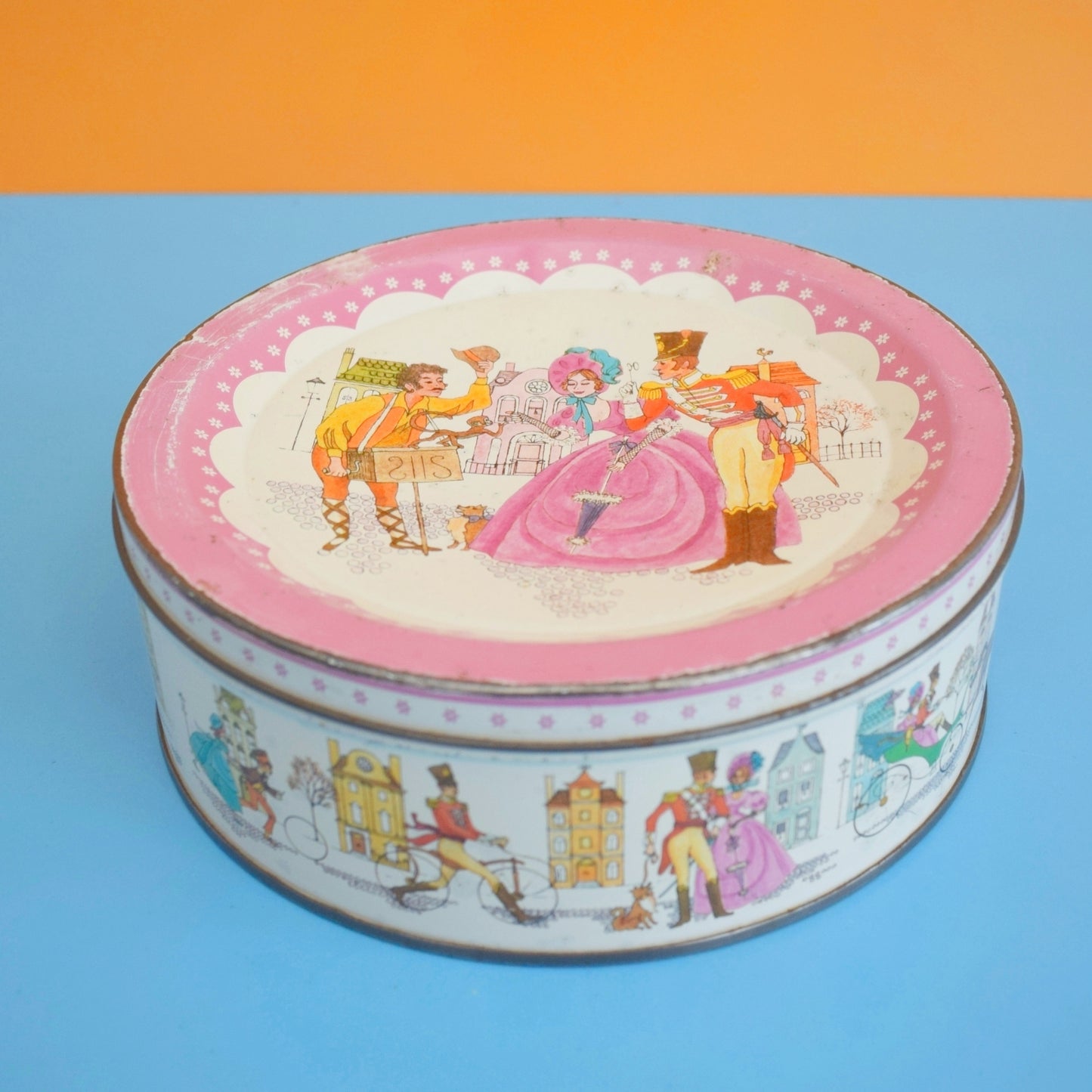 Vintage 1970s Quality Street Tins & New Chocolates .