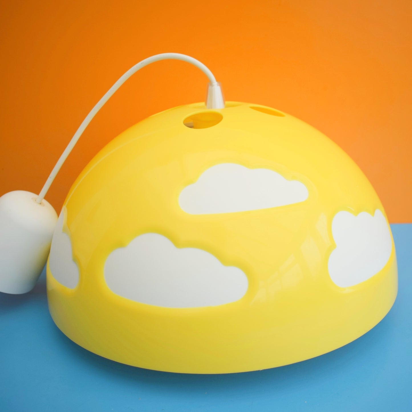 Vintage Early 2000s Ikea Skojig Light - Cloud - Yellow - Henrik Preutz