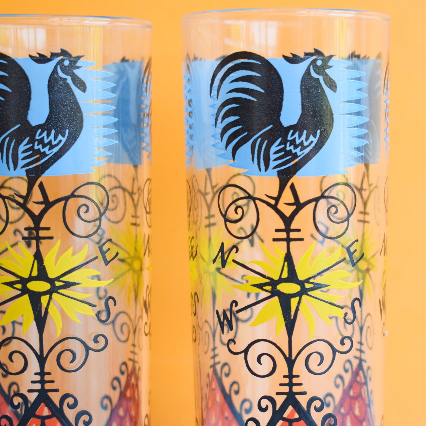 Vintage 1960s Slim Jim Glasses - Alexander Hardie Williamson x2