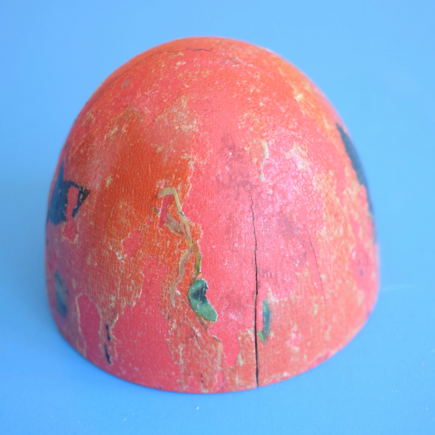 Vintage 1930s Cardboard / Wooden Egg - Easter - German