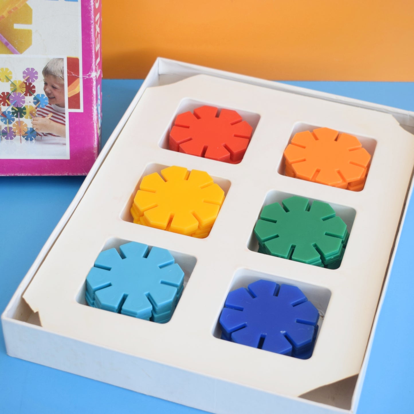 Vintage 1990s Flexi Octons - by Galt (Boxed)