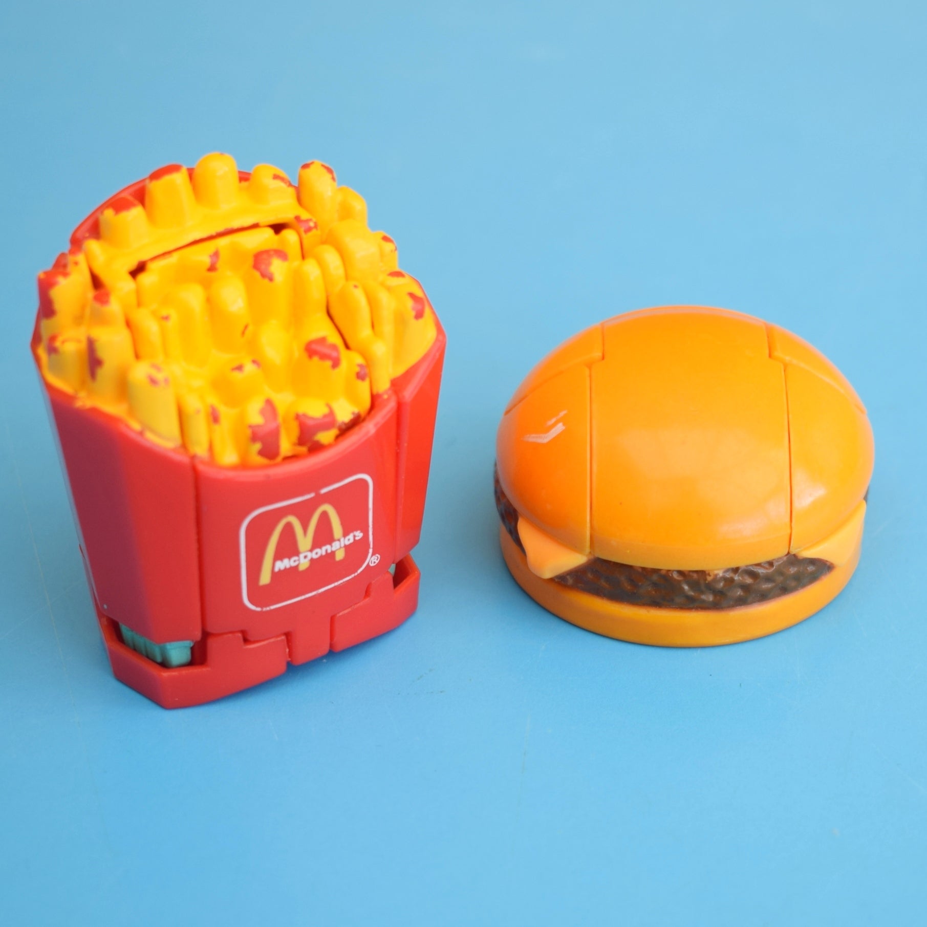 Vintage 1980s McDonalds Food Happy Meal Toys1