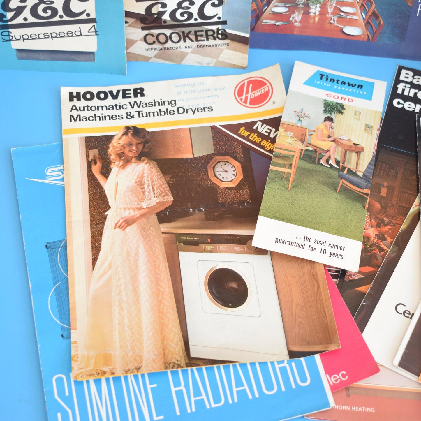 Vintage 1970s Marley Garage / Building / Cooker Brochures / Ephemera