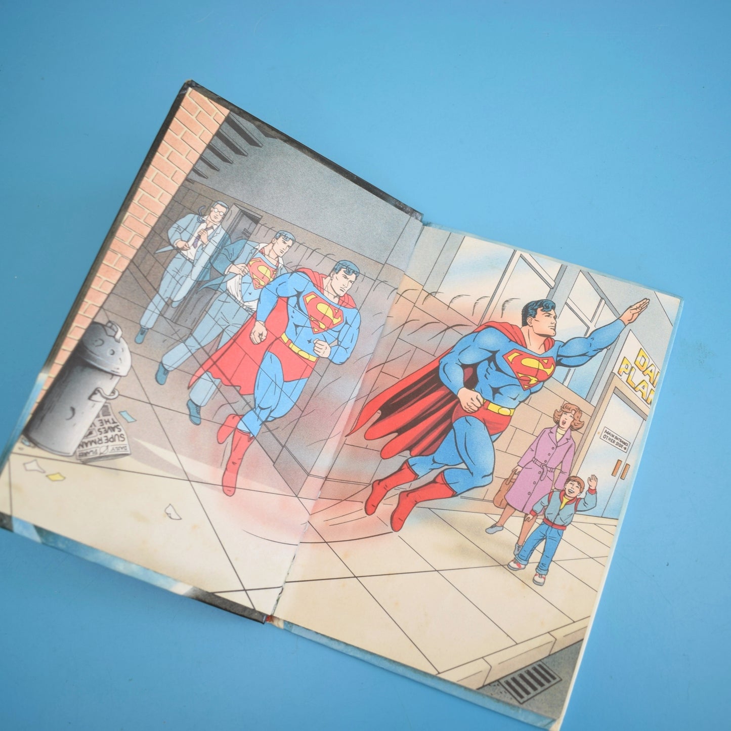 Vintage 1980s Ladybird Book - Superman The Story