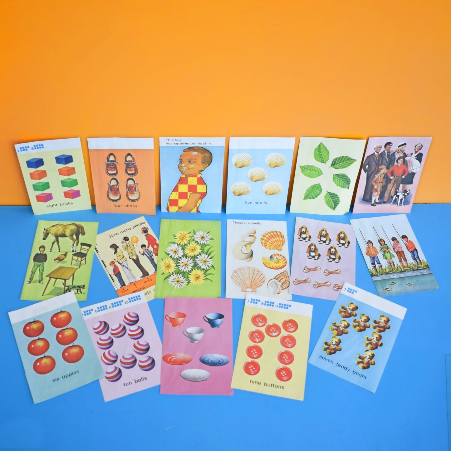 Vintage 1970s Ladybird Book Craft Pack- Counting Etc