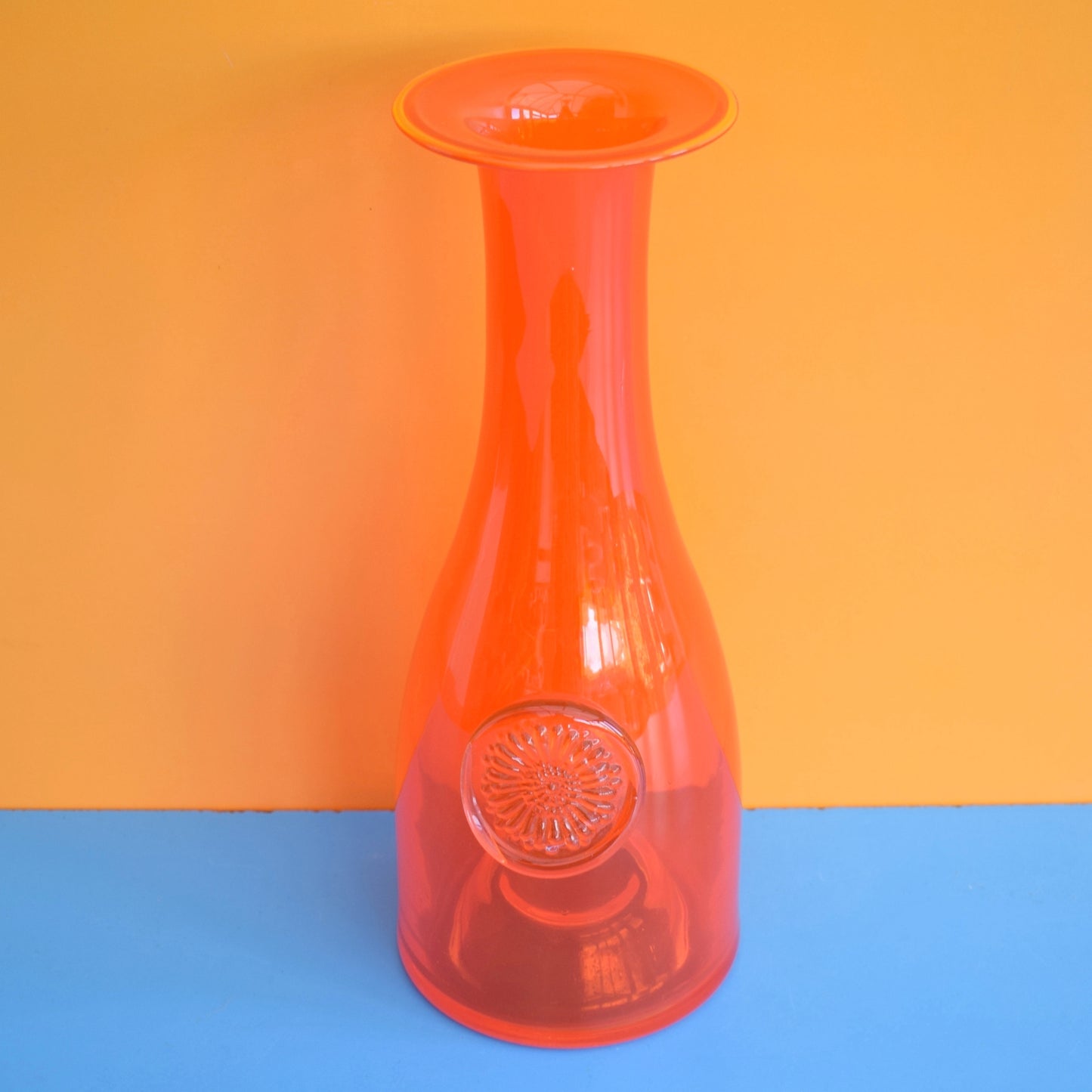 Copy of Vintage 1960s Italian Glass Vases - Orange