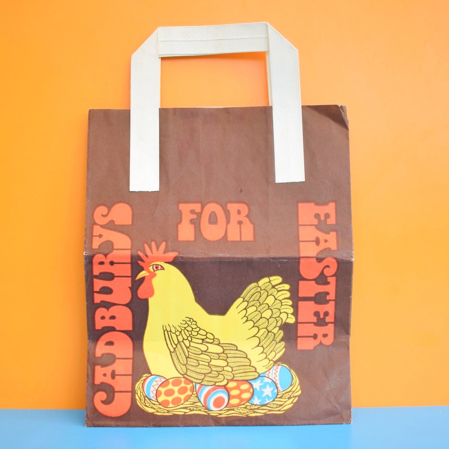 Vintage 1970s Paper Bag - Cadbury's For Easter