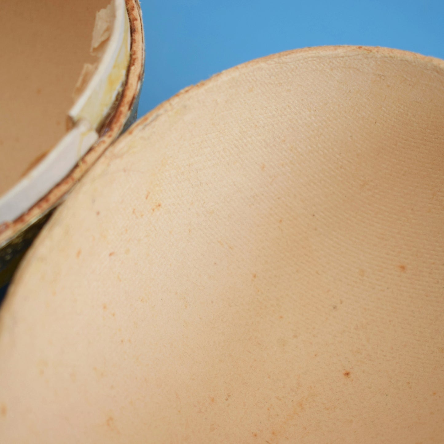 Vintage 1960s Cardboard Egg - Fill With Chocolate Eggs - Easter - Pink/ Yellow