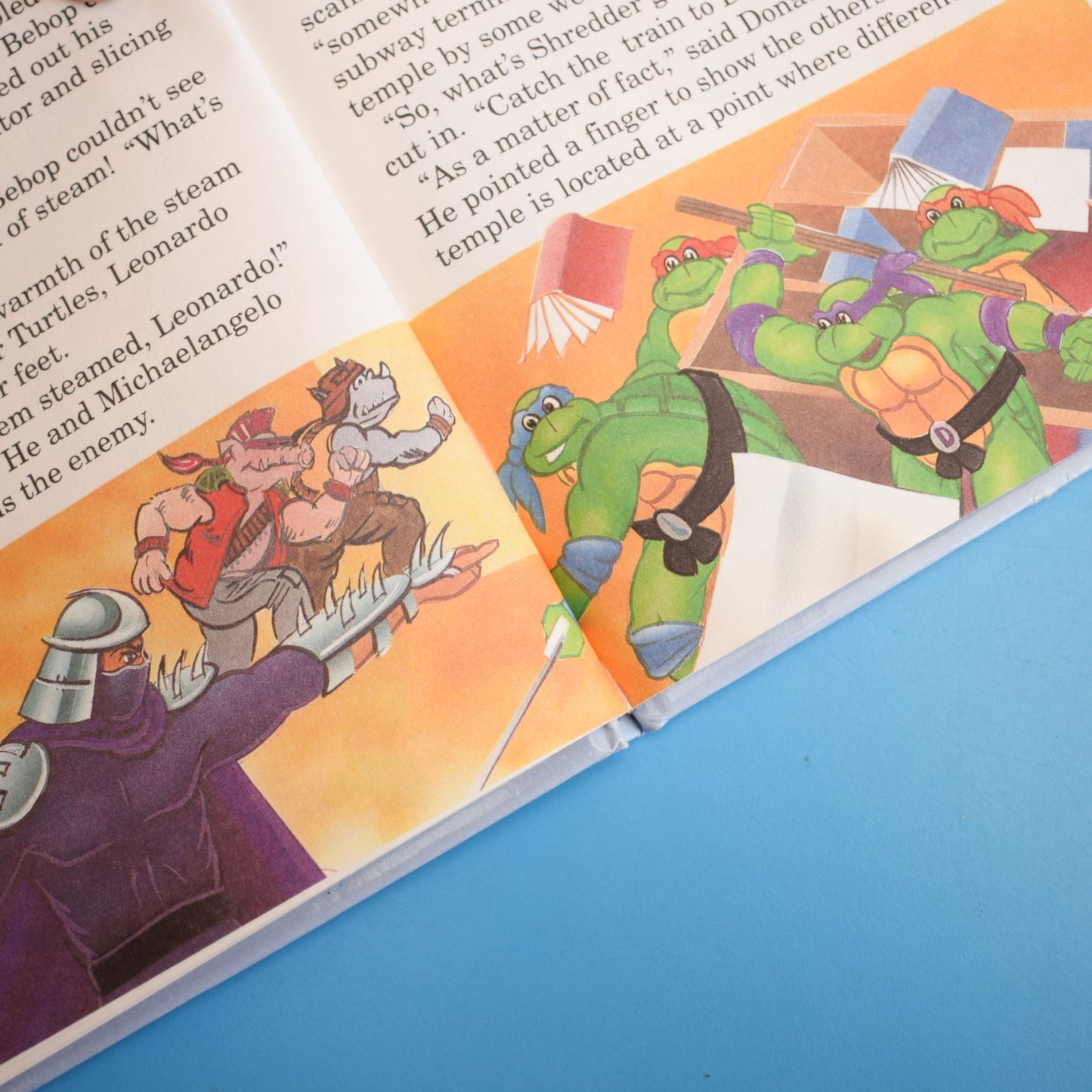 Vintage 1990s Book - Teenage Mutant Ninja Turtles