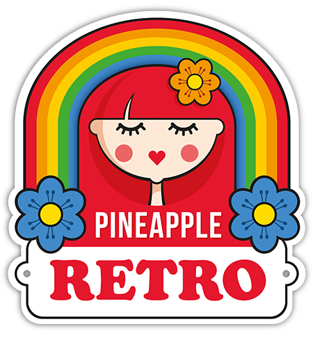 Pineapple Retro - Vintage Homeware
