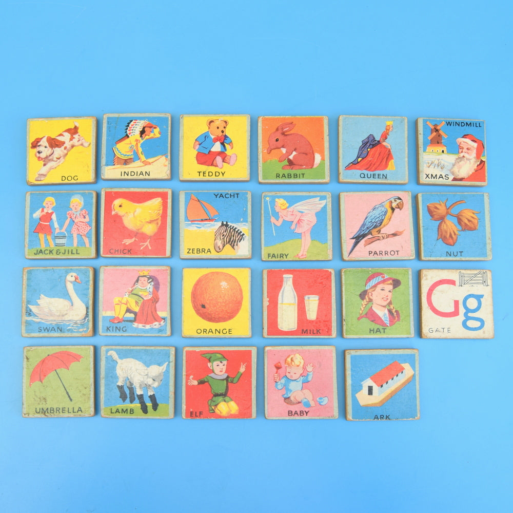 Vintage 1960s Picture Plaques - Great Illustrations - Sold Individually