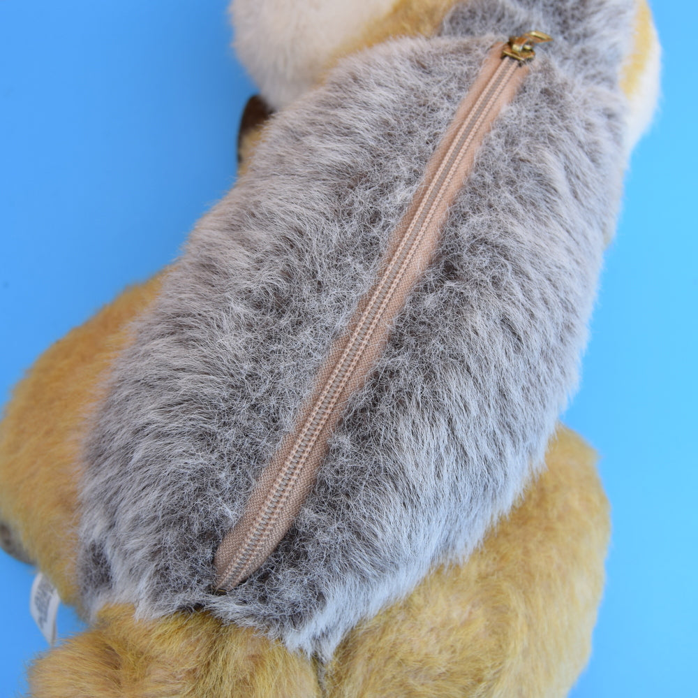 Vintage 1980s Merrythought Chipmunk- Pyjama Case