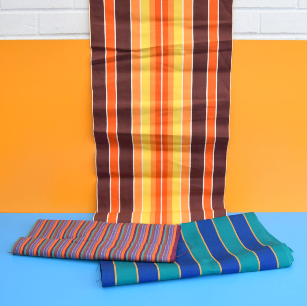 Vintage 1970s Replacement Garden Chair / Deckchair Canvas - Various