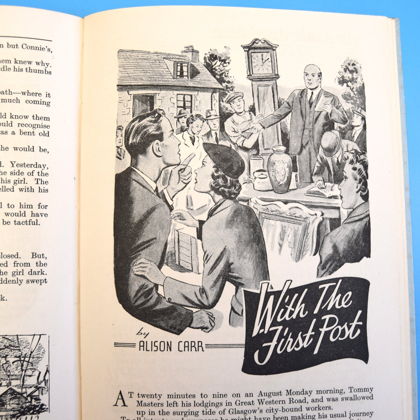 Vintage 1950s Peoples Friend Annual - Lovely Illustrations