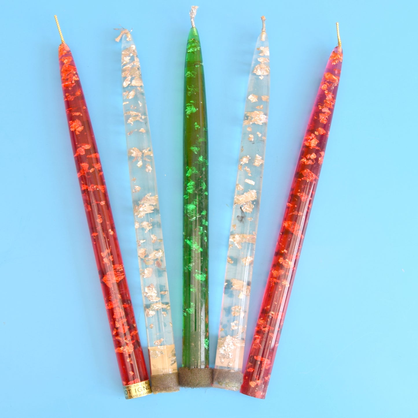 Vintage 1970s Spiral / Happy Candles - Choice Of Colours