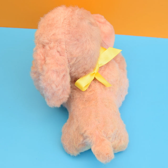 Vintage 1950s Clockwork Bunny & Mummy Bunny - Pink