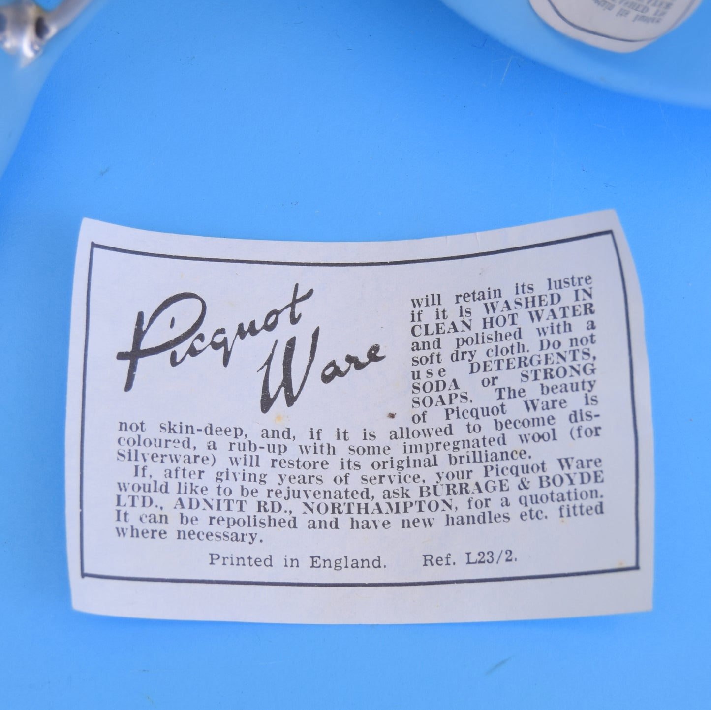 Vintage 1950s Picquot Ware Set - Polished Magnillium & Sycamore