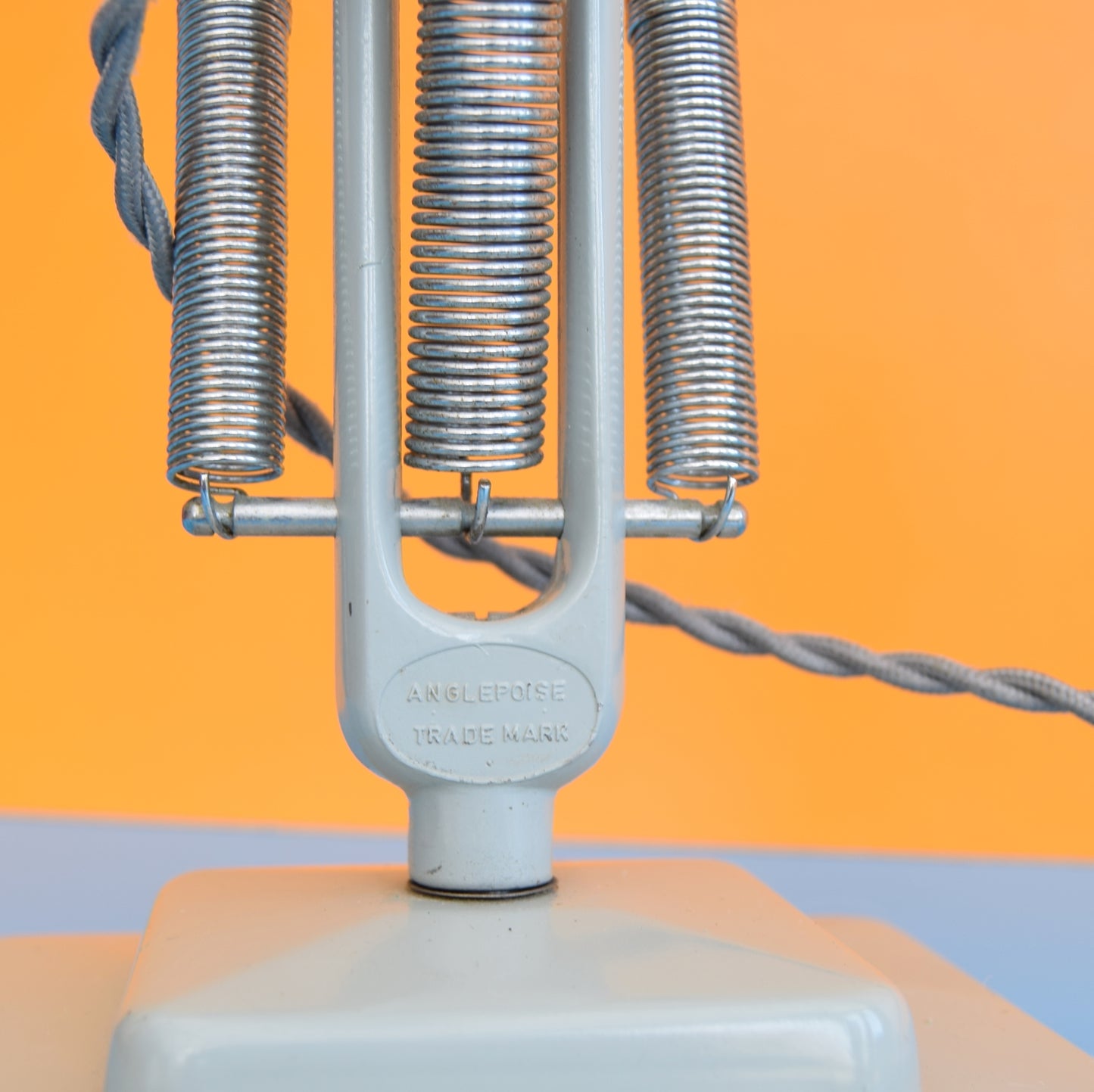 Vintage 1227 Anglepoise Desk Lamp - Herbert Terry - Grey