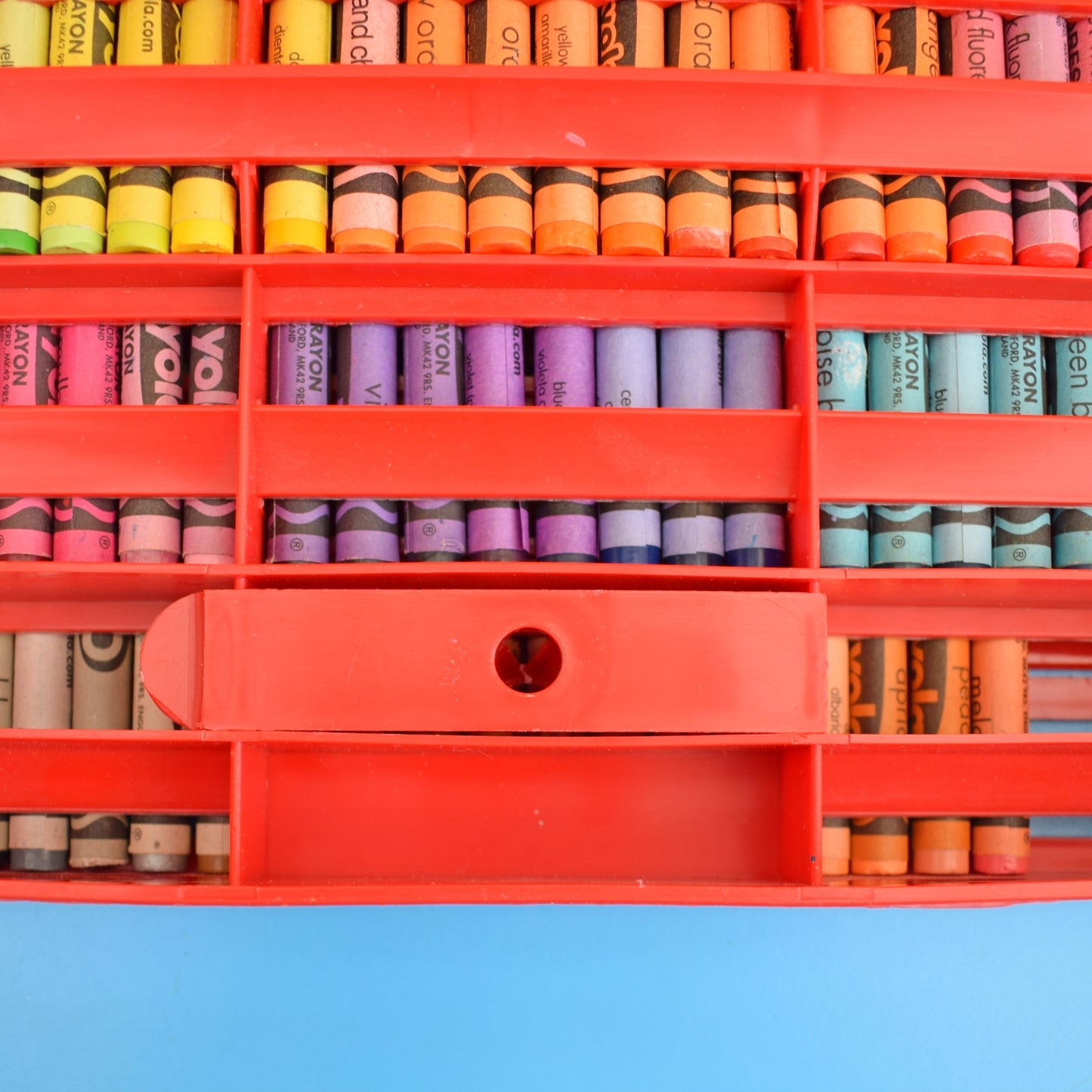 Vintage 1980s Crayola Wax Crayon Set - Boxed