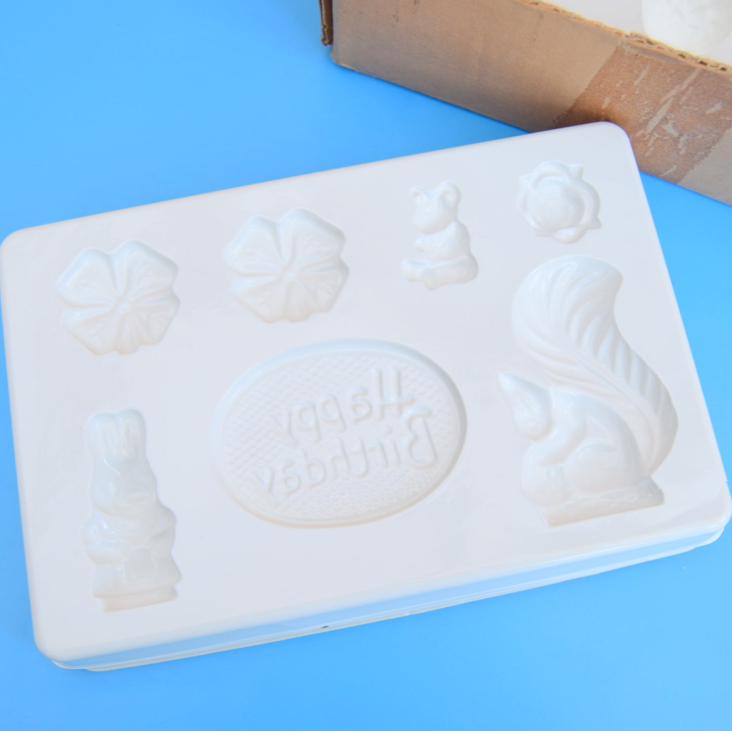 Vintage Plastic Chocolate Moulds Easter Eggs / Present / Gift Ideas