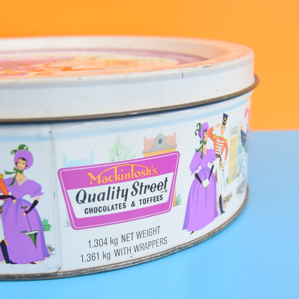 Vintage 1970s/ 80s Quality Street Chocolate Sweet Tins