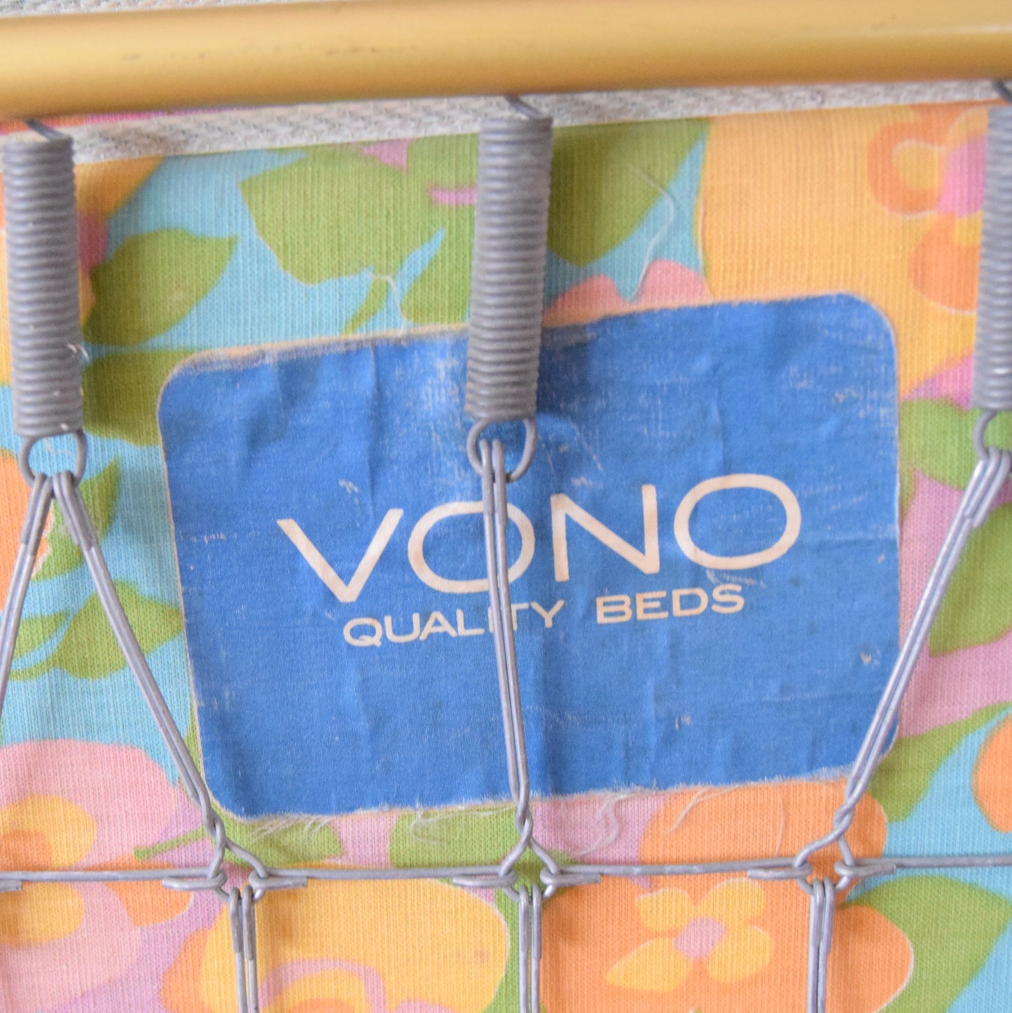 Vintage 1970s Padded Long Cushion / Mattress / Single Bed by Vintage