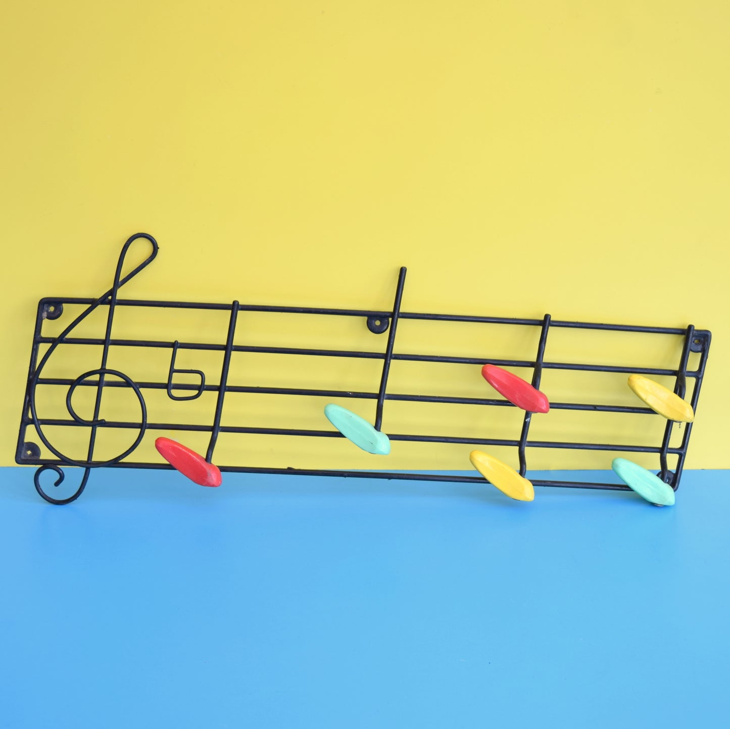 Vintage 1950s Atomic Hooks - Musical Notes by Vintage