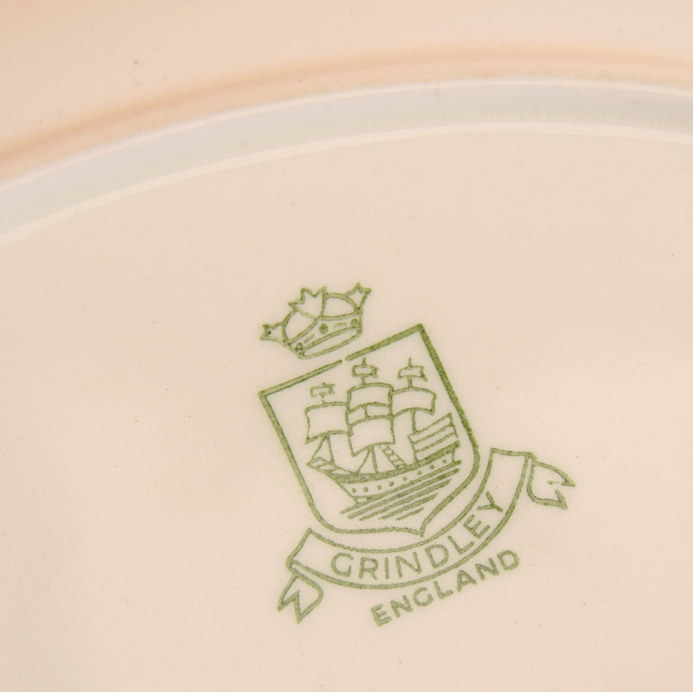 Vintage 1950s Bauble Pattern Dinner Plate - Kitsch
