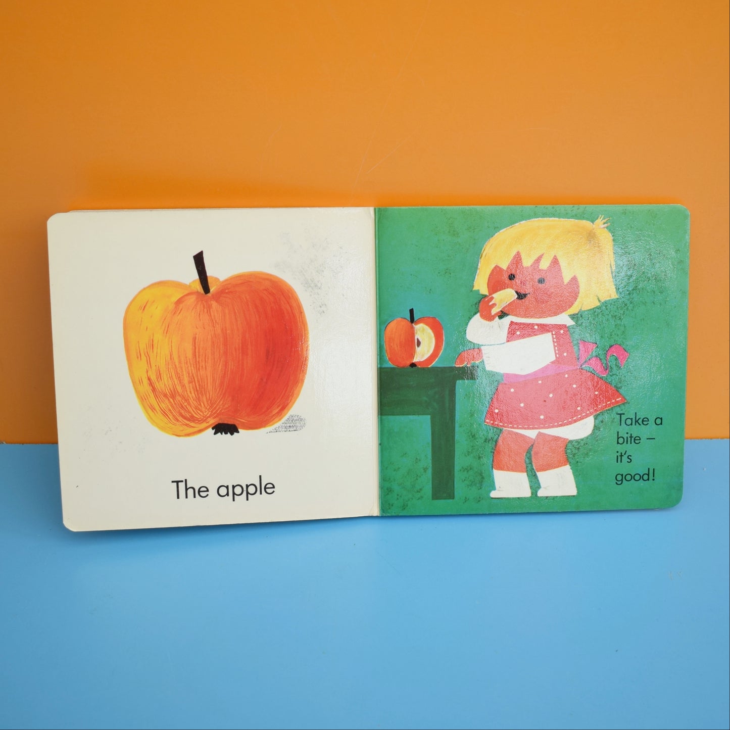 Vintage 1970s Baby Books - Mealtime / Seeing - Brimax